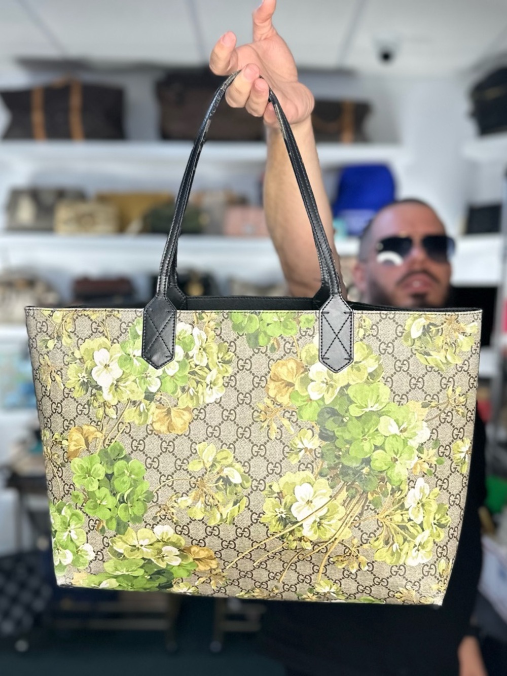 GUCCI ULTRA RARE SUPREME TOTE